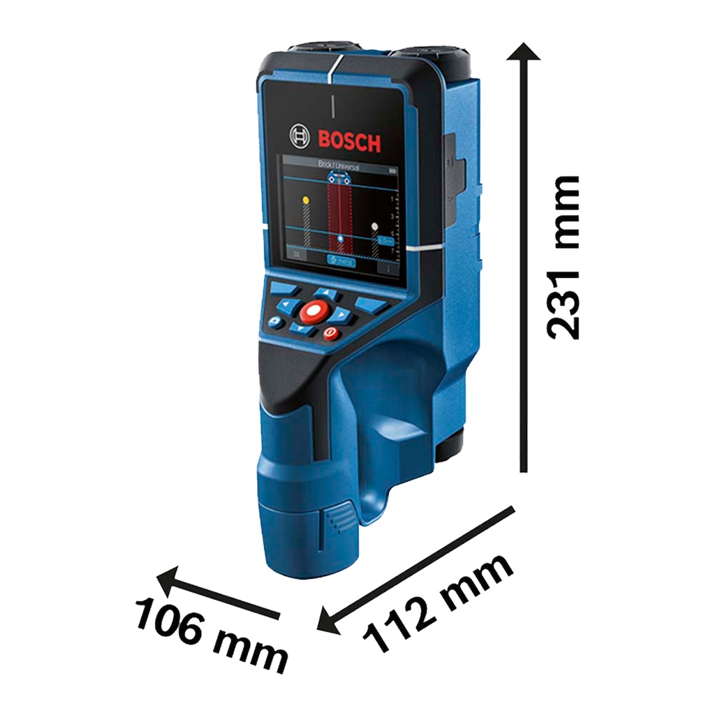 Detector de Materiales hasta 200 mm Bosch D-TECT 200 C