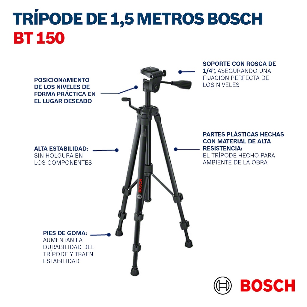 Trípode BT 150 Bosch Profesional