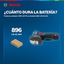 Multicortadora inalámbrica de 3" Bosch GWS 12V-76 12V SB