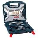 Set Puntas y Brocas en Titanio Bosch X-Line 100 unidades