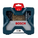 Set Puntas y Brocas Titanio Bosch X-Line 30 unidades