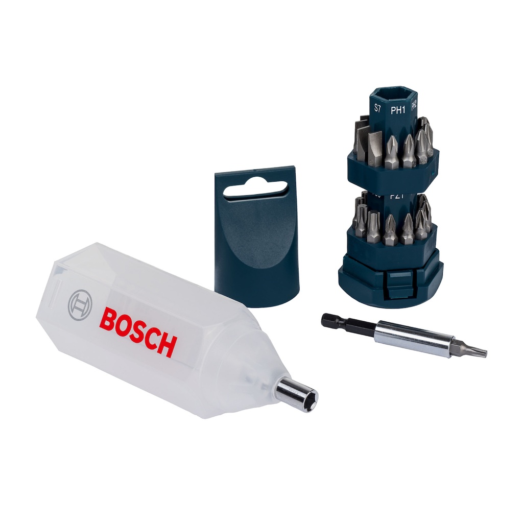 Kit de Puntas Bosch Big Bit para atornillar con 25 unidades