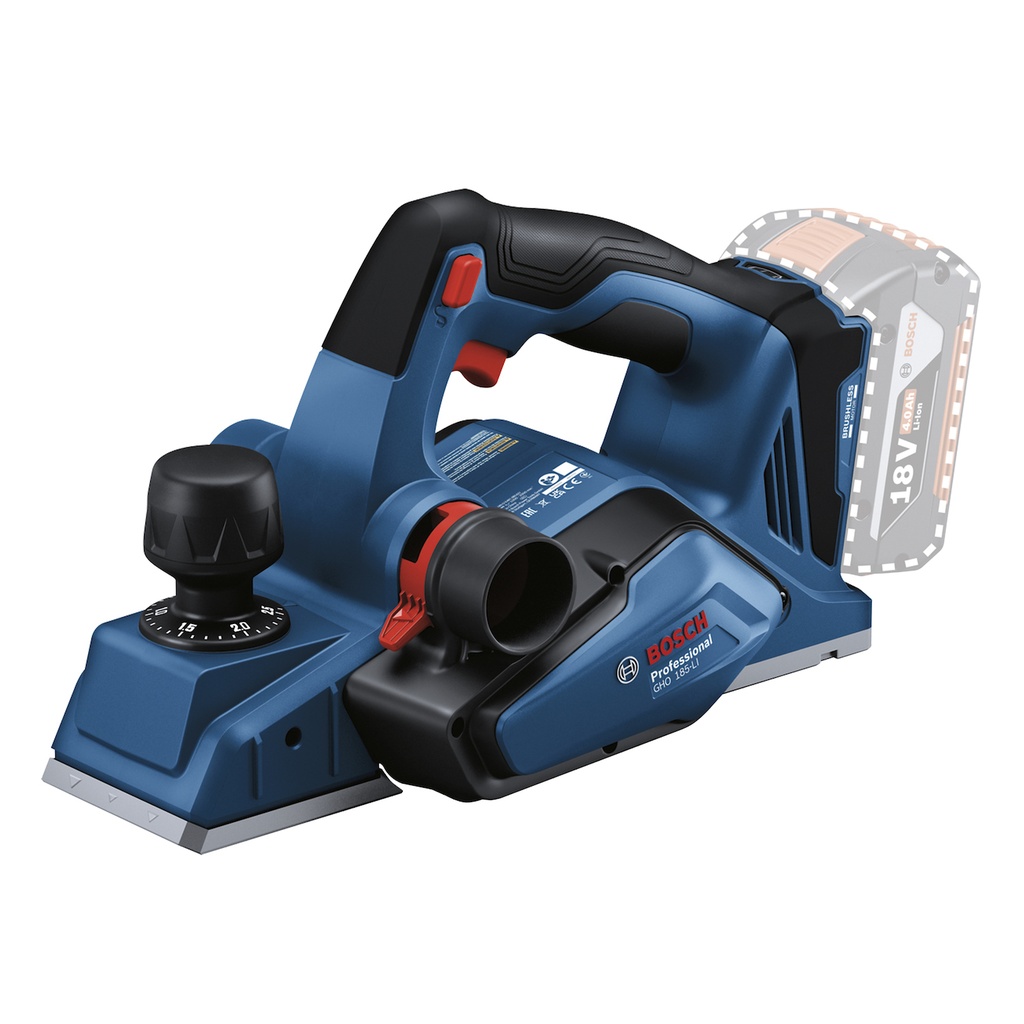 Cepillo inalámbrico Bosch GHO 185-LI 18V Brushless