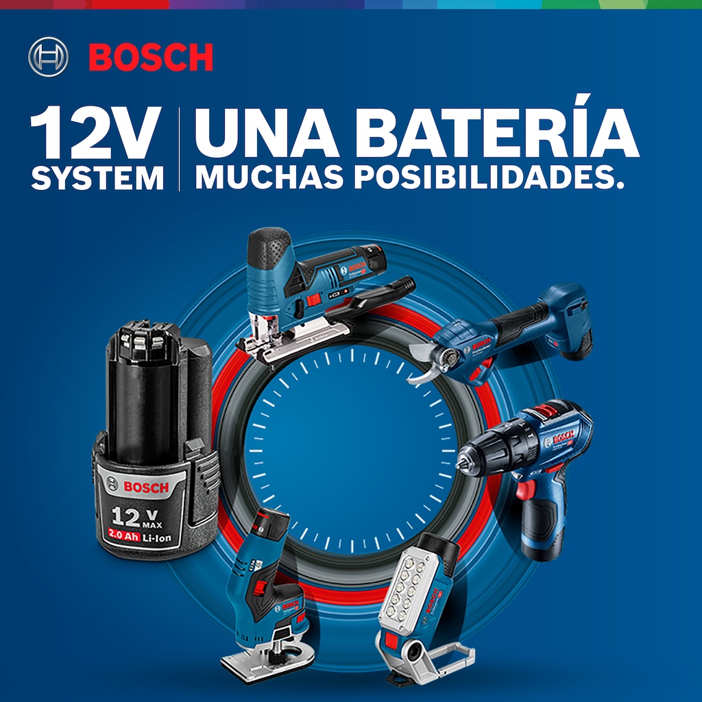 Batería de iones de litio 12V Bosch GBA 12V 2,0 Ah