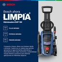 Hidrolavadora de Alta Presión Bosch GHP 200 2000 PSI/Libras 300L/h 1700W 220V