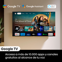 Smart TV Hisense 55" Mini-Led con Google TV Serie U6N