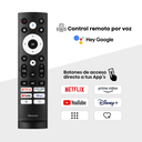 Smart TV Hisense 55" Mini-Led con Google TV Serie U6N