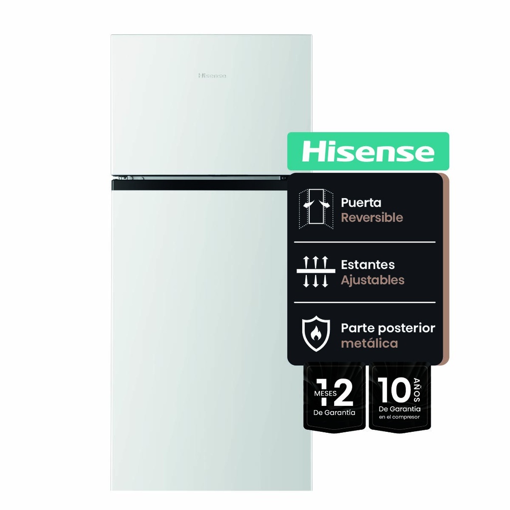 Heladera Hisense Frío Húmedo 205L