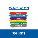 Kit de accesorios de Minitorno Dremel 160 Piezas (Modelo 710)