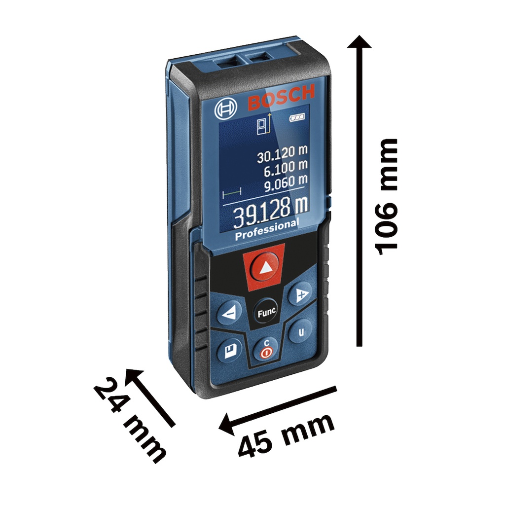 Medidor láser Bosch GLM 50-12 alcance de 50 metros