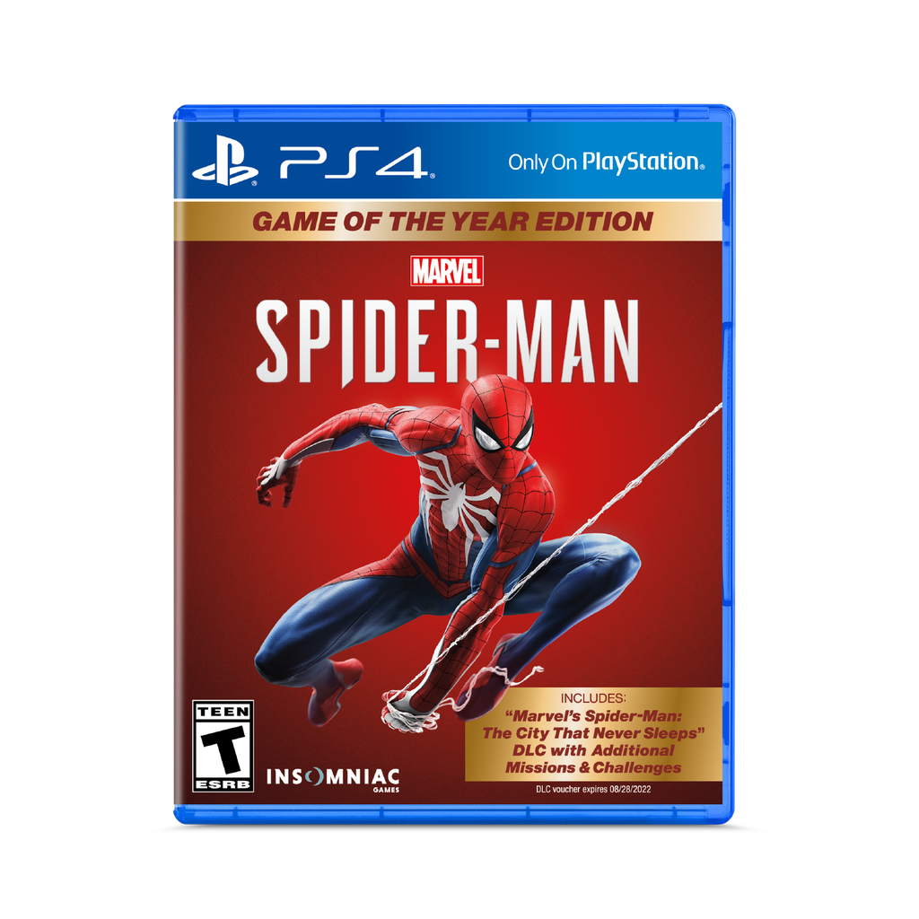 Juego PlayStation 4 Marvel's Spider-man Game Of The Year Edition