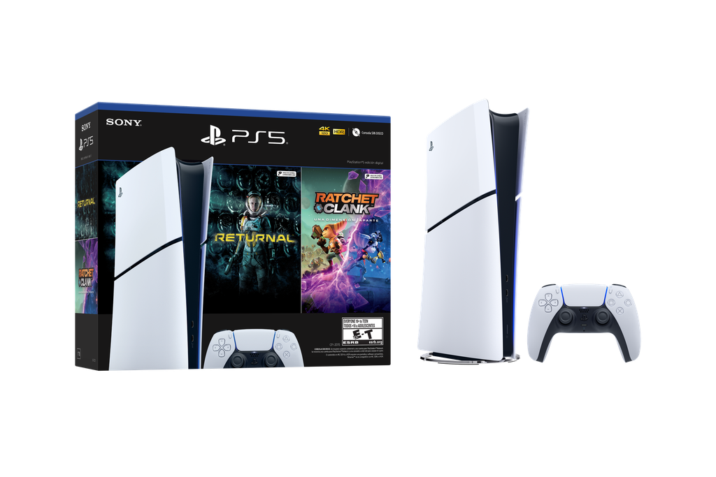 Consola PlayStation 5 Slim Digital + 2 Juegos Gratis