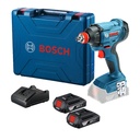 Llave de impacto Bosch GDX 180-LI 18V 2 baterías y maletín