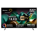 Smart TV Hisense 55" Mini-Led con Google TV Serie U6N