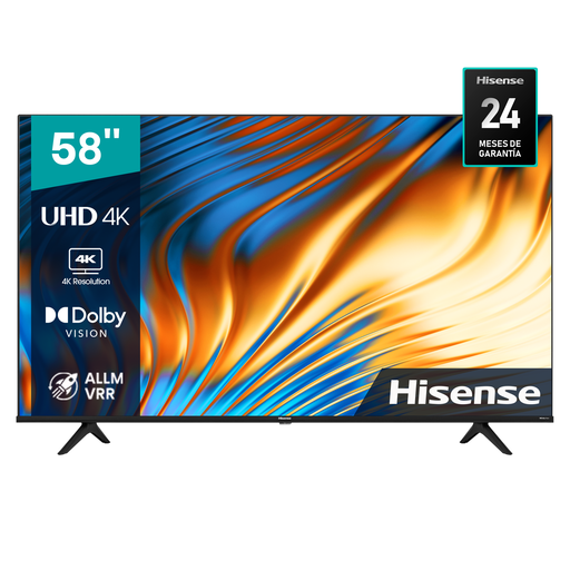 [58A6GSV] Smart TV Hisense 58" Serie A6H UHD 4K 