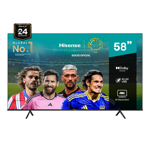 [58A6GSV] Smart TV Hisense 58" Serie A6H UHD 4K 