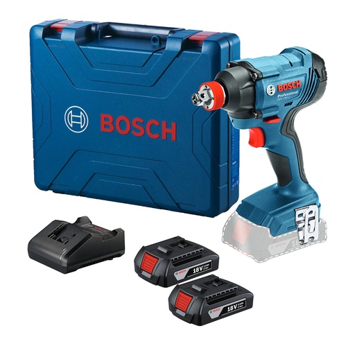 [06019G52E0] Llave de impacto Bosch GDX 180-LI 18V 2 baterías y maletín