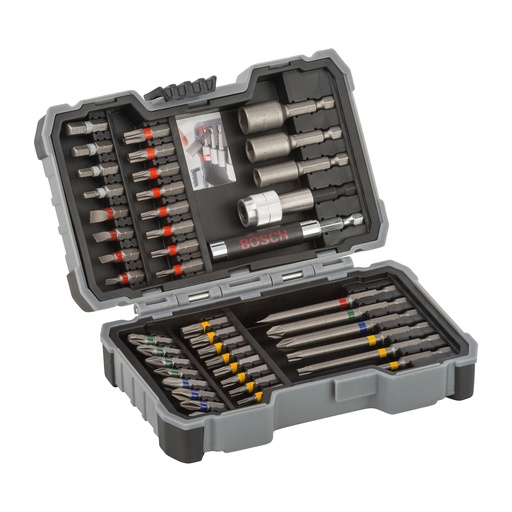 [2607017164] Kit de puntas y dados Bosch Extra Hard con 43 unidades