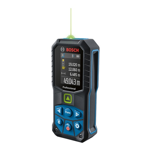 [0601072U00] Medidor láser verde Bosch GLM 50-27 CG con Bluetooth