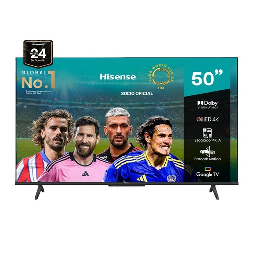 [50Q6N] Smart TV Hisense 50" Serie Q6N