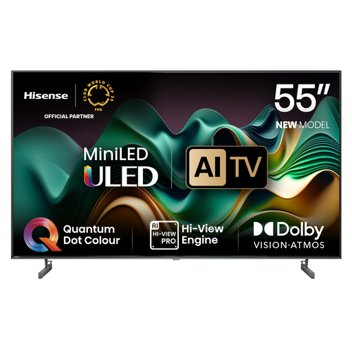 [55U6N] Smart TV Hisense 55" Mini-Led con Google TV Serie U6N